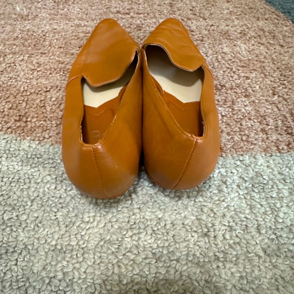 Franco Sarto Balica Flat in Cognac Size 7.5 - Picture 3 of 5